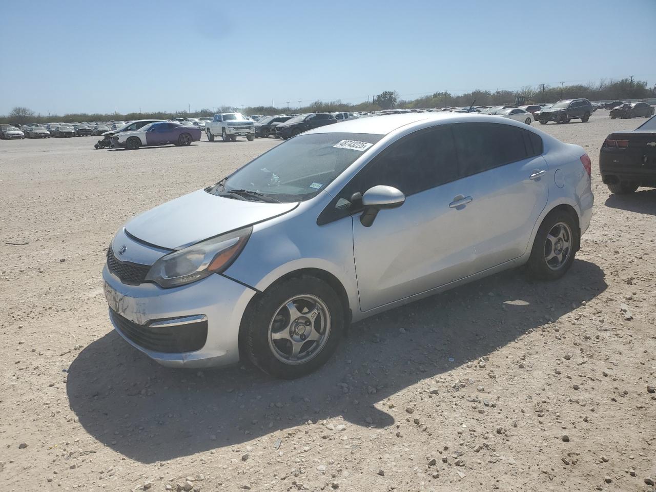 2016 Kia Rio Lx იყიდება San Antonio-ში, TX - Front End