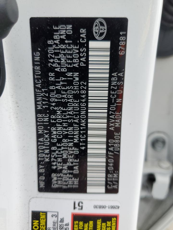 2022 Toyota Camry - Image 12