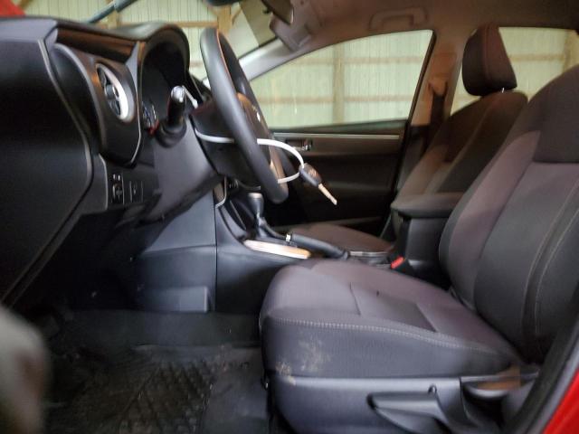  TOYOTA COROLLA 2018 Красный
