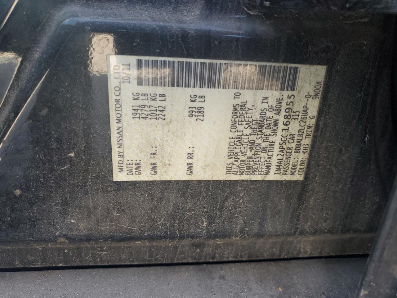 2012 Nissan Altima - Image 14