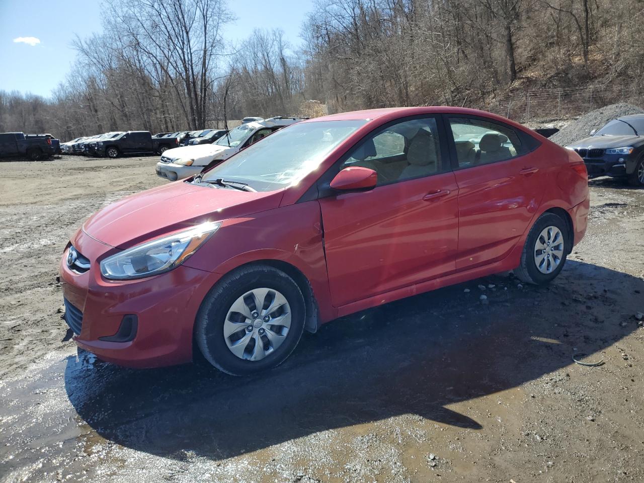 2016 Hyundai Accent Se იყიდება Marlboro-ში, NY - Front End