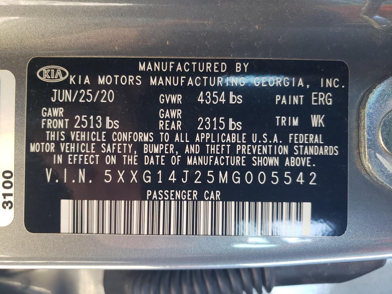 2021 Kia K5 - Image 14