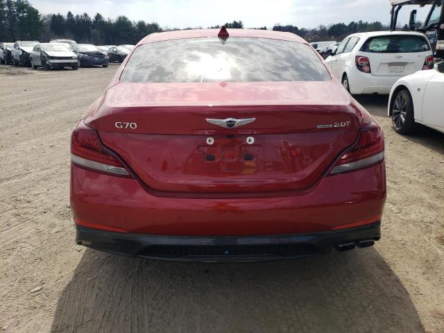  GENESIS G70 2019 Czerwony