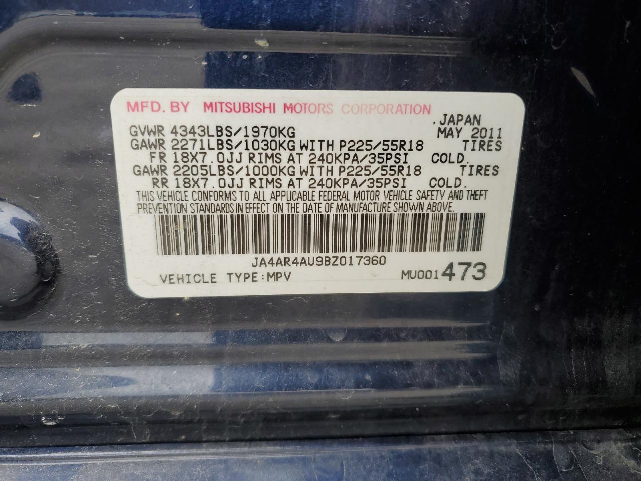 2011 Mitsubishi Outlander - Image 13
