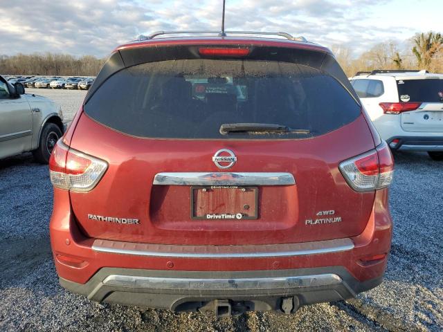 Parquets NISSAN PATHFINDER 2014 Czerwony