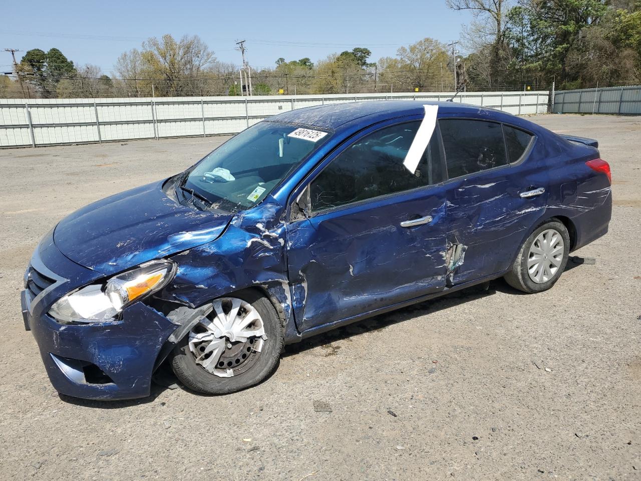 2019 Nissan Versa S იყიდება Shreveport-ში, LA - Front End