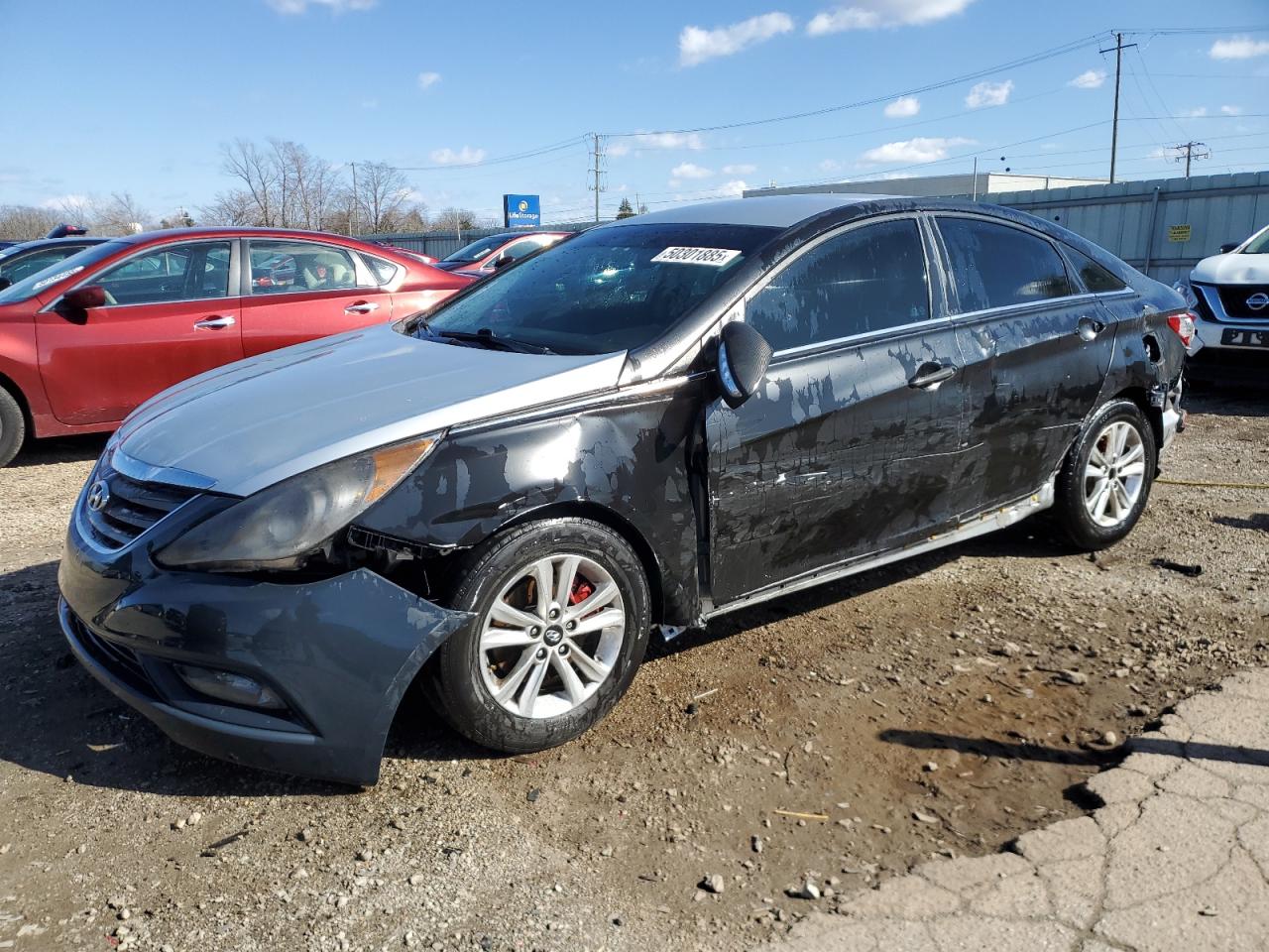2014 Hyundai Sonata Gls zu verkaufen in Chicago Heights, IL - All Over