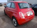 2013 FIAT 500 COLOUR for sale at Copart PETERLEE