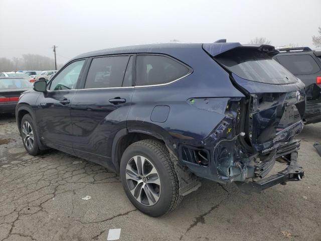  TOYOTA HIGHLANDER 2021 Blue