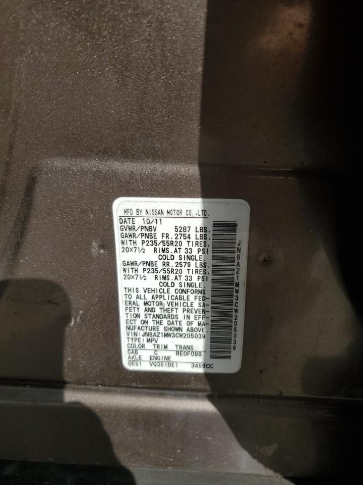 2012 Nissan Murano - Image 12