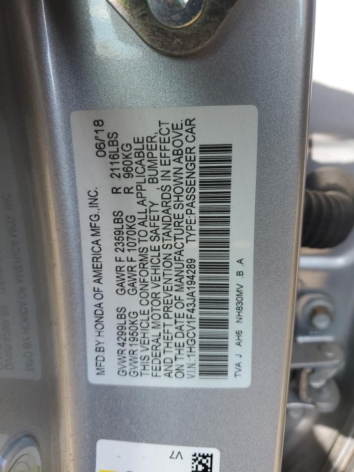 2018 Honda Accord - Image 12