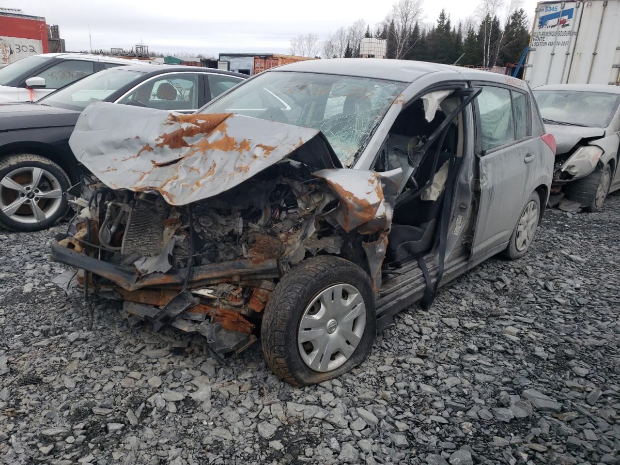 2010 Nissan Versa S продається в Montreal-est, QC - Front End