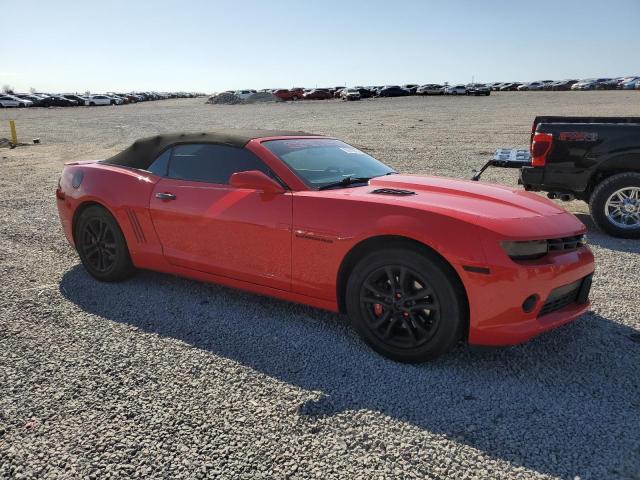  CHEVROLET CAMARO 2015 Red