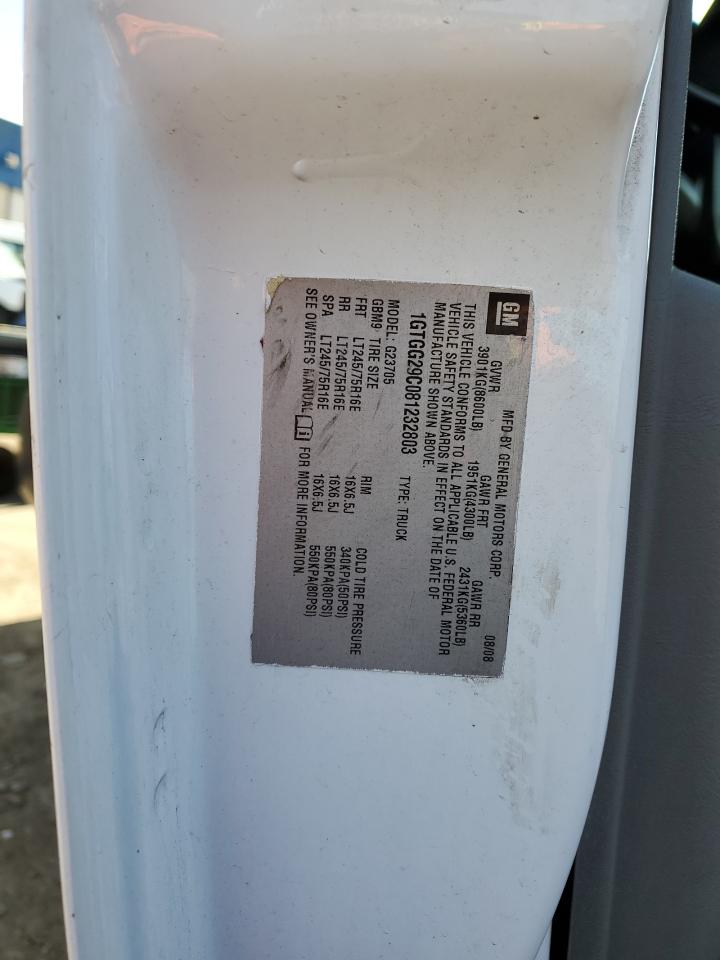 2013 Chevrolet Express G2500 VIN: 1GCWGFCA6D1903735 Lot: 50549125