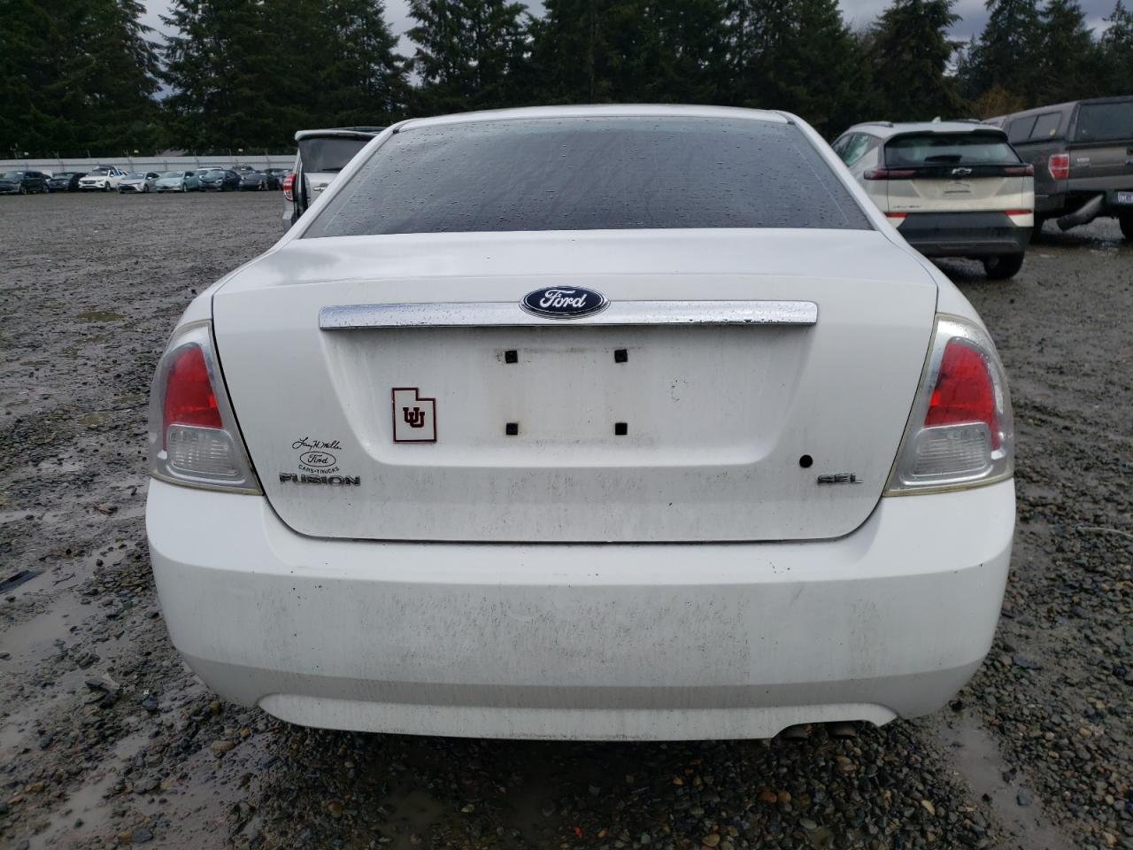 2006 Ford Fusion Sel VIN: 3FAFP08ZX6R191644 Lot: 47554545