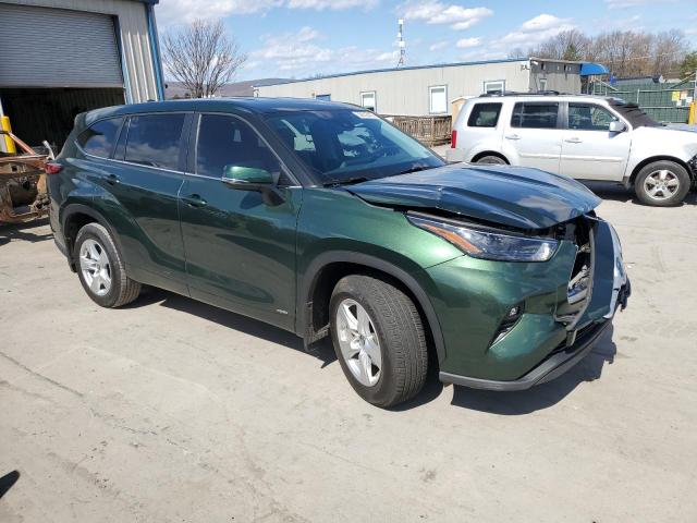  TOYOTA HIGHLANDER 2023 Zielony