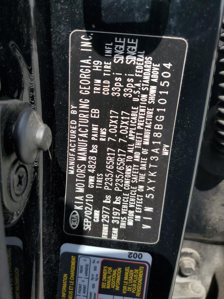 2011 Kia Sorento - Image 13