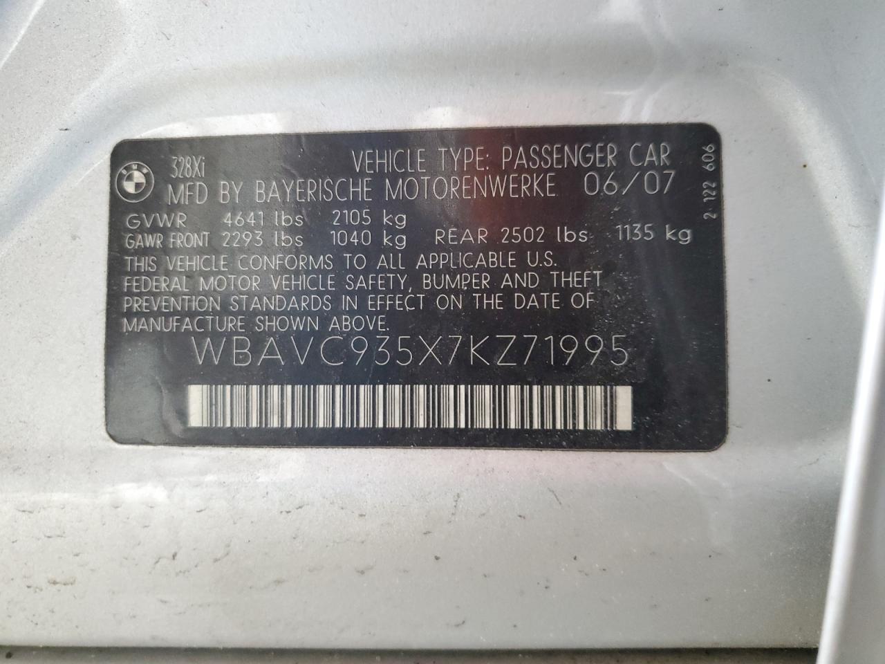 2007 BMW 3er - Image 13