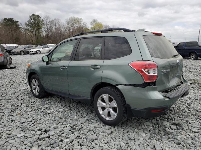  SUBARU FORESTER 2016 Zielony