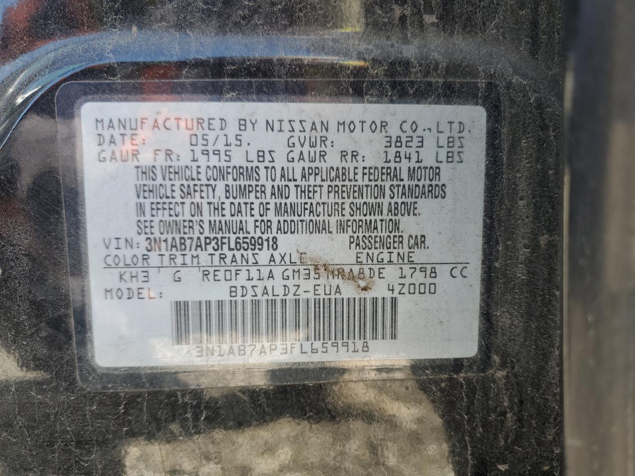 2015 Nissan Sentra - Image 12