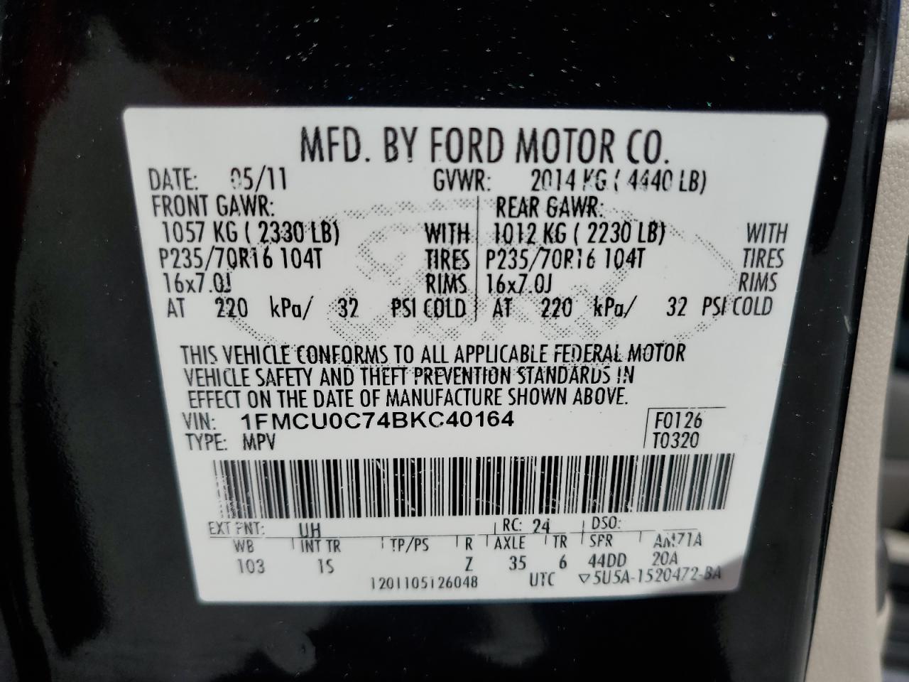 2011 Ford Escape - Image 14