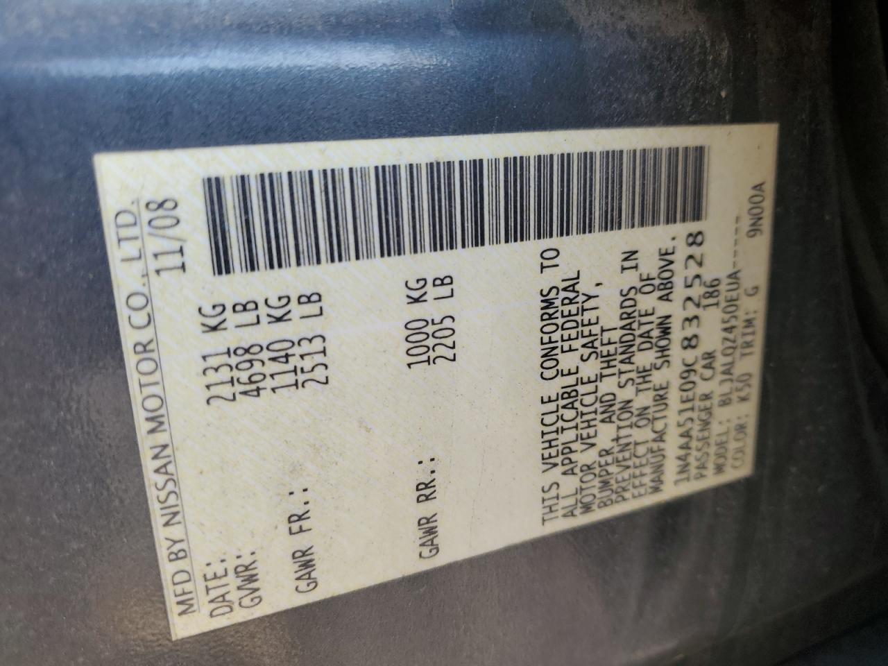 2009 Nissan Maxima - Image 15