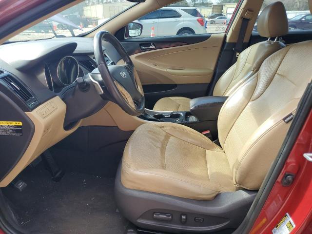  HYUNDAI SONATA 2014 Бургунди