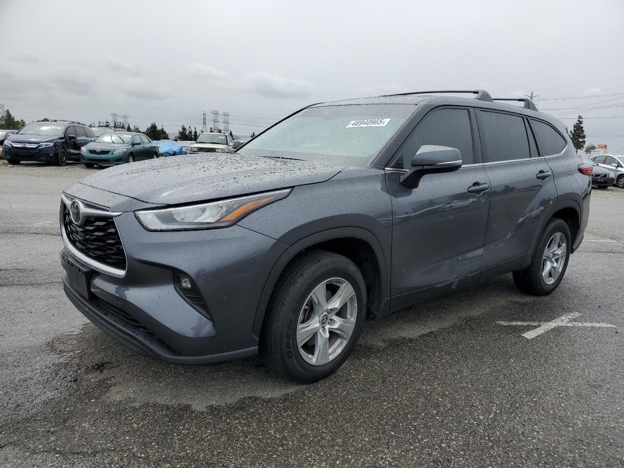 2020 Toyota Highlander L de vânzare în Rancho Cucamonga, CA - Side