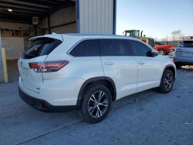  TOYOTA HIGHLANDER 2016 White