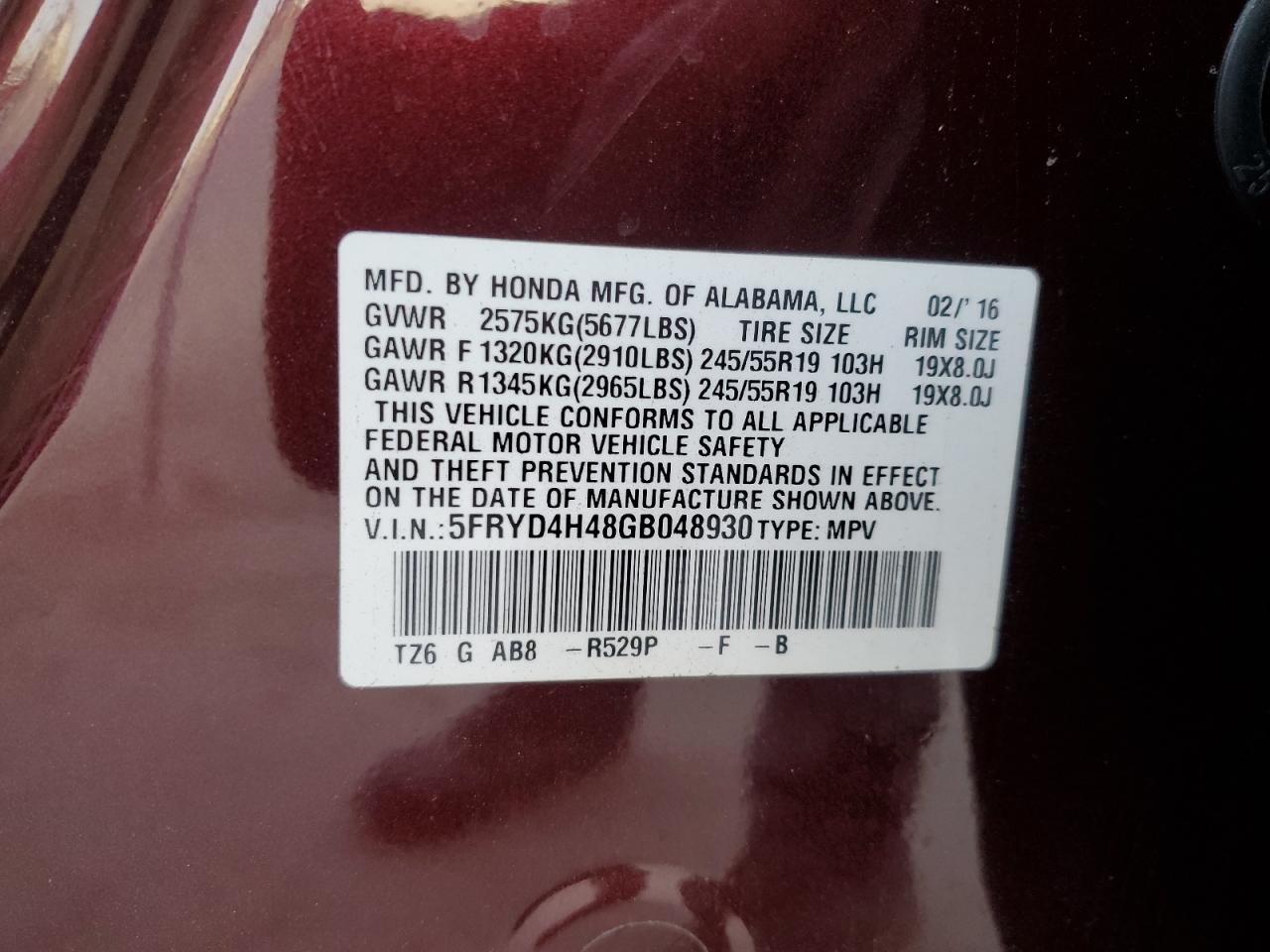 2016 Acura MDX - Image 13
