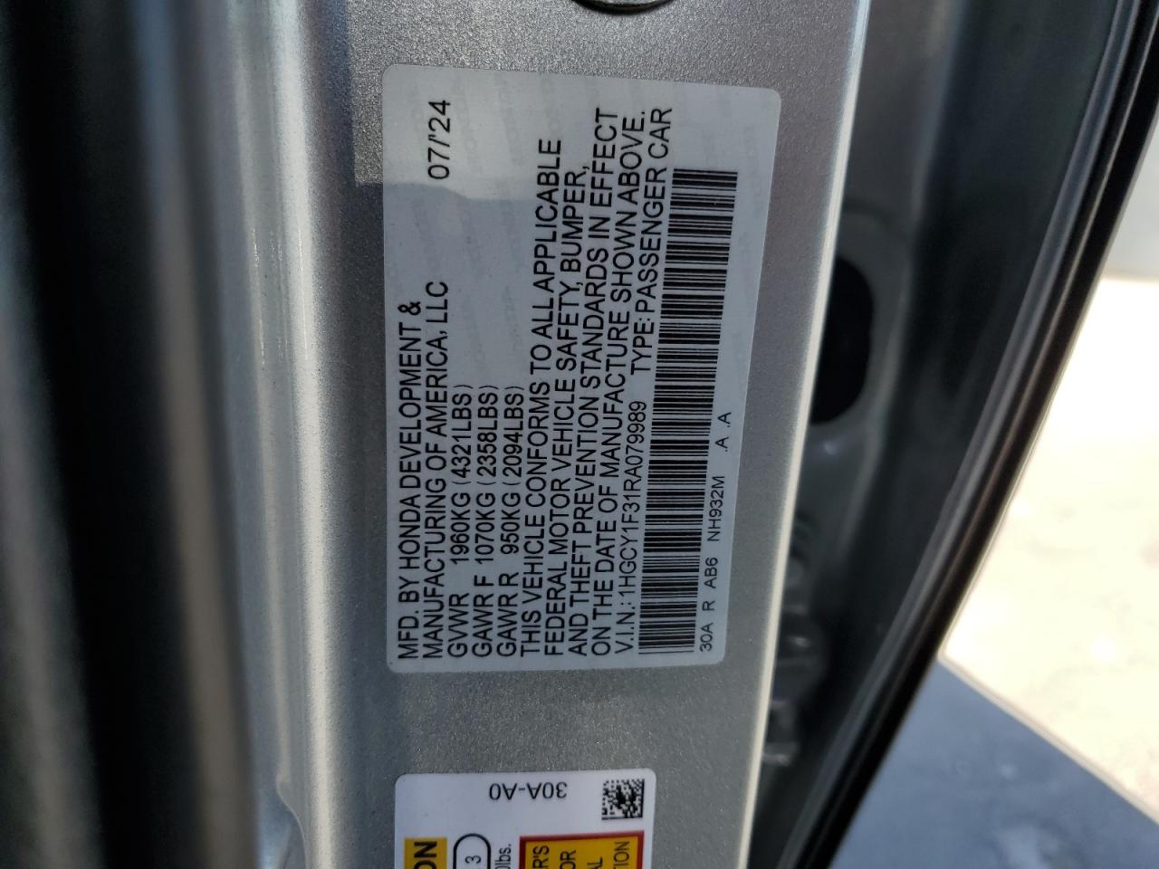 2024 Honda Accord - Image 13
