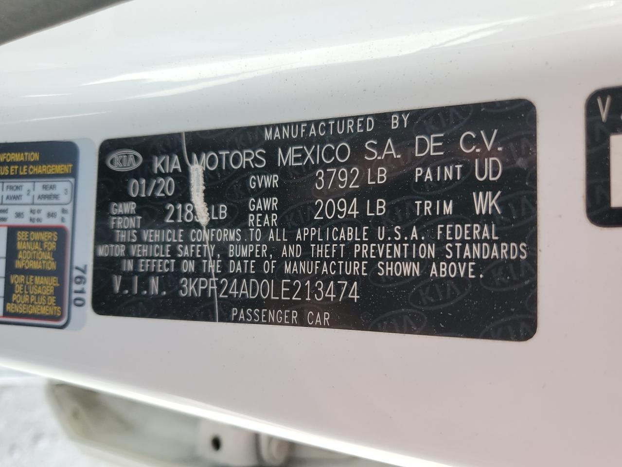 2020 Kia Forte - Image 12