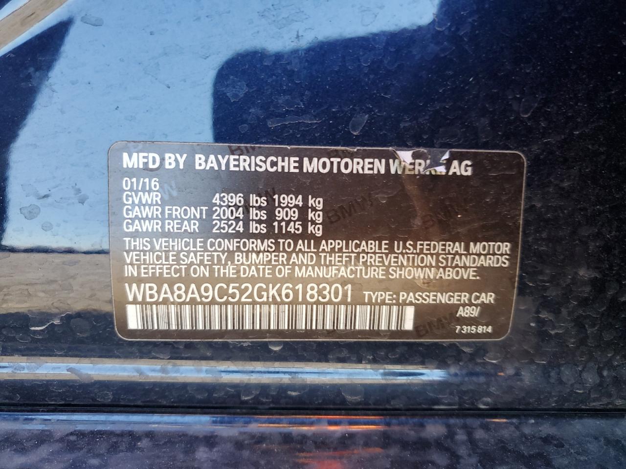 2016 BMW 3er - Image 12