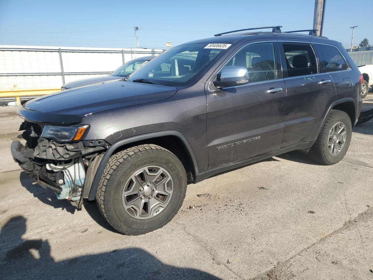 2017 Jeep Grand Cherokee Limited zu verkaufen in Dyer, IN - Front End