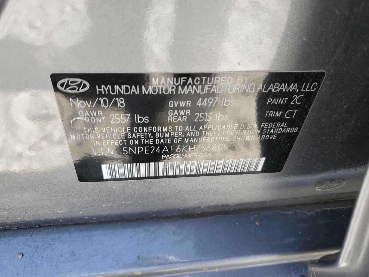 2019 Hyundai Sonata - Image 12