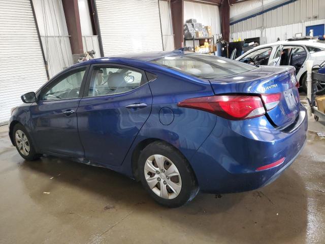  HYUNDAI ELANTRA 2016 Синий