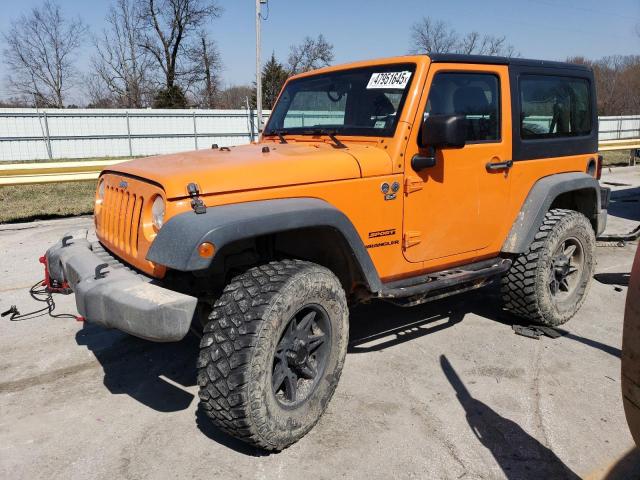 Внедорожники JEEP WRANGLER 2013 Оранжевый