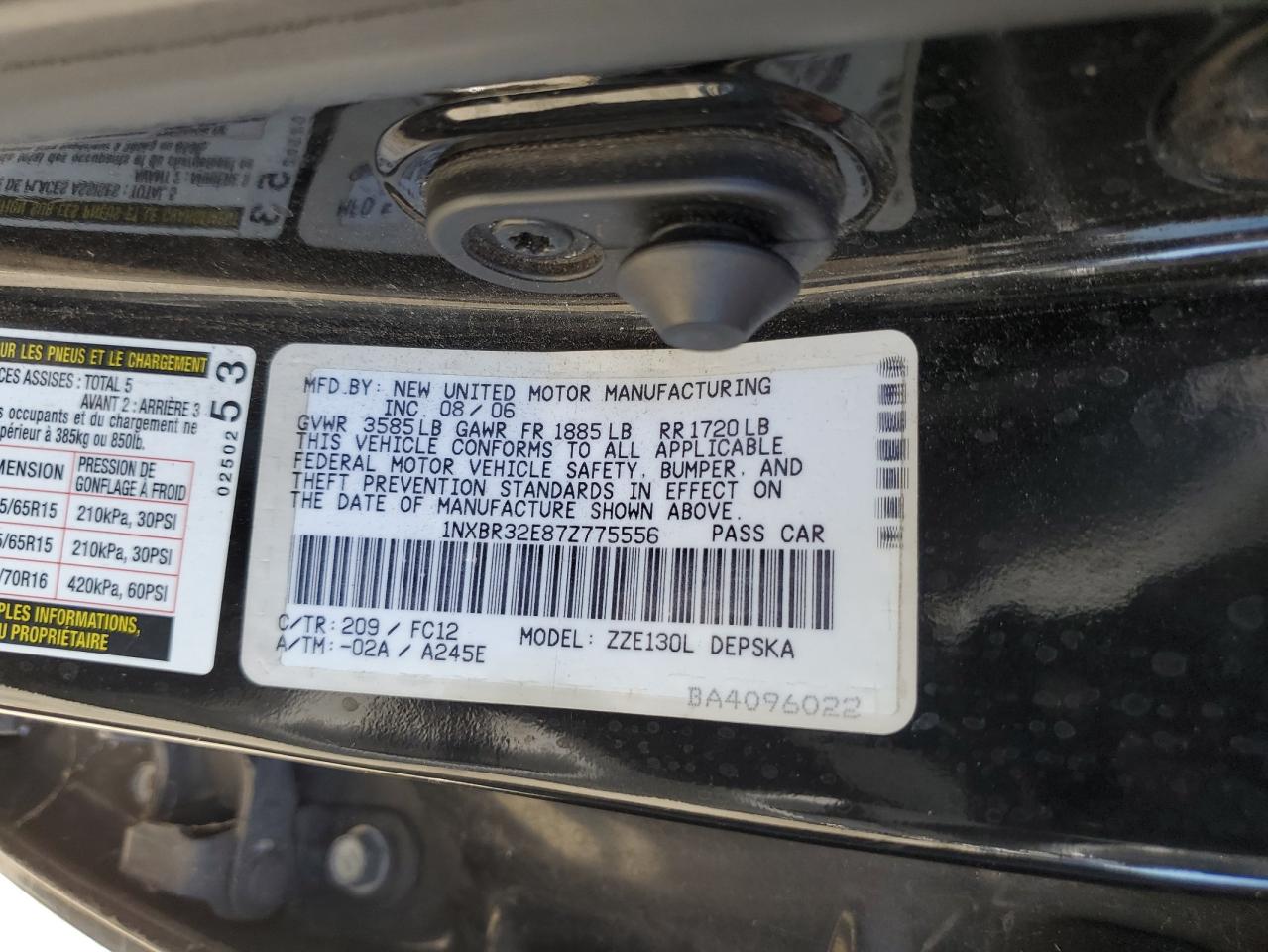 2007 Toyota Corolla - Image 12