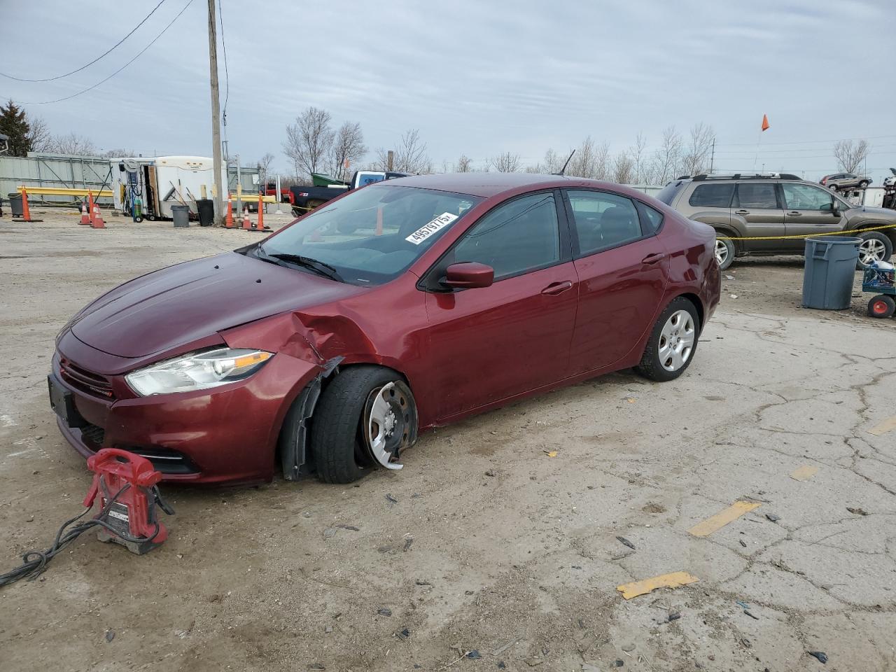 2015 Dodge Dart Se zu verkaufen in Pekin, IL - Front End