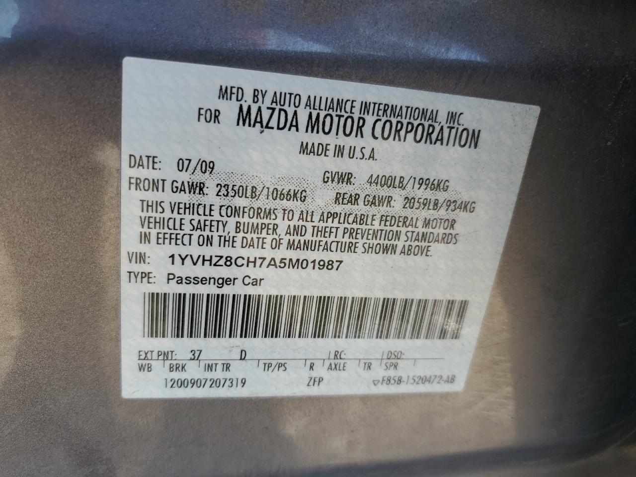 2010 Mazda 6 - Image 12