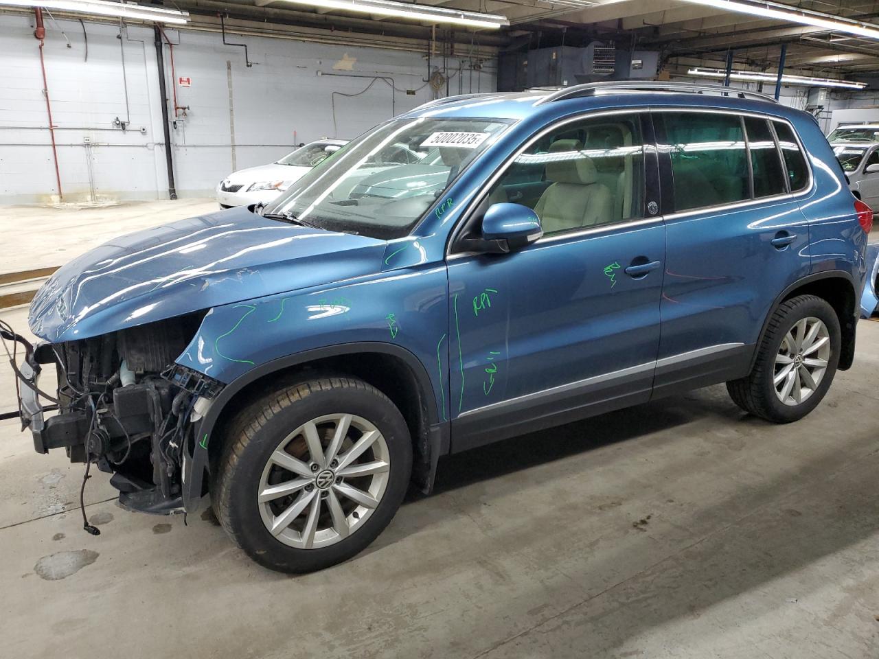 2017 Volkswagen Tiguan Wolfsburg for Sale in Wheeling, IL - Front End