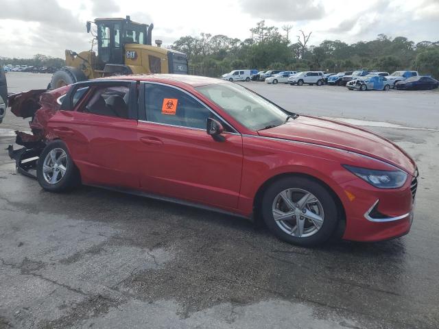  HYUNDAI SONATA 2021 Czerwony