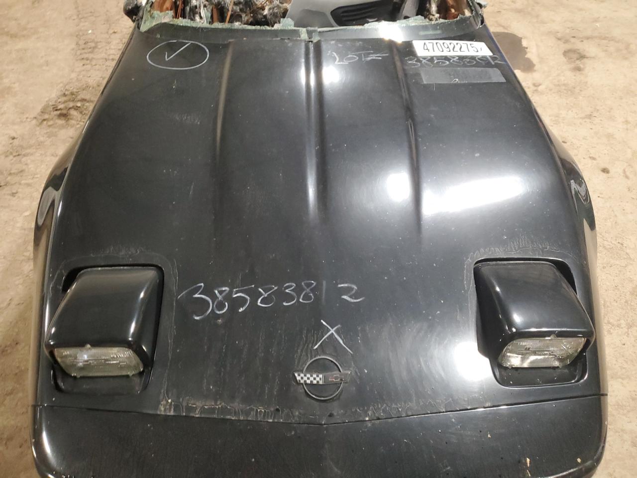 1991 Chevrolet Corvette VIN: 1G1YY2382M5108338 Lot: 47092275