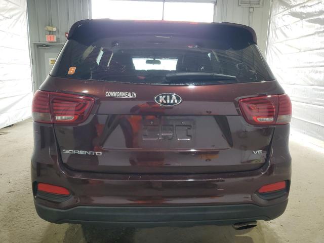  KIA SORENTO 2019 Бургунди
