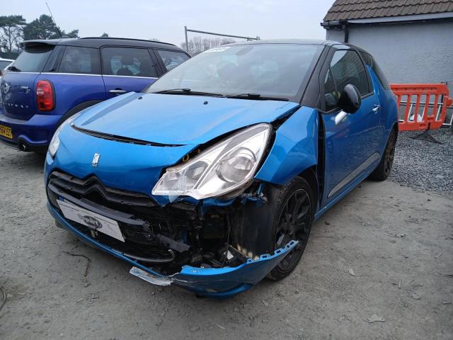 2012 CITROEN DS3 DSTYLE for sale at Copart WOLVERHAMPTON