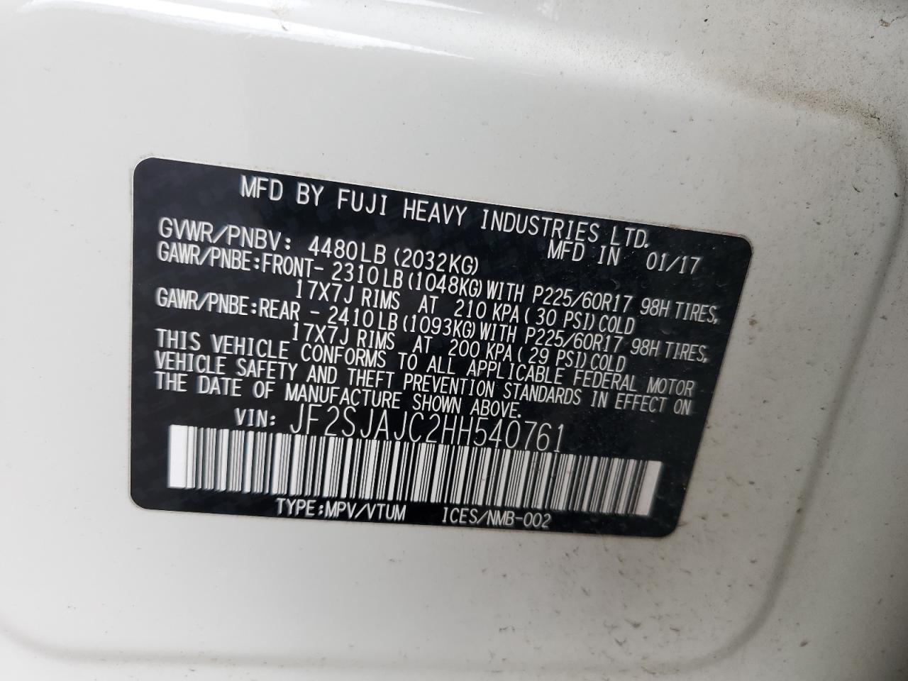 2017 Subaru Forester - Image 15