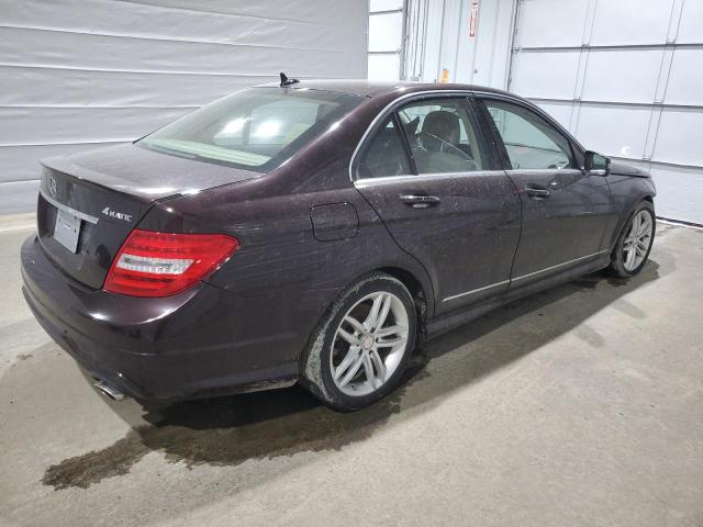 Sedans MERCEDES-BENZ C-CLASS 2012 Brązowy