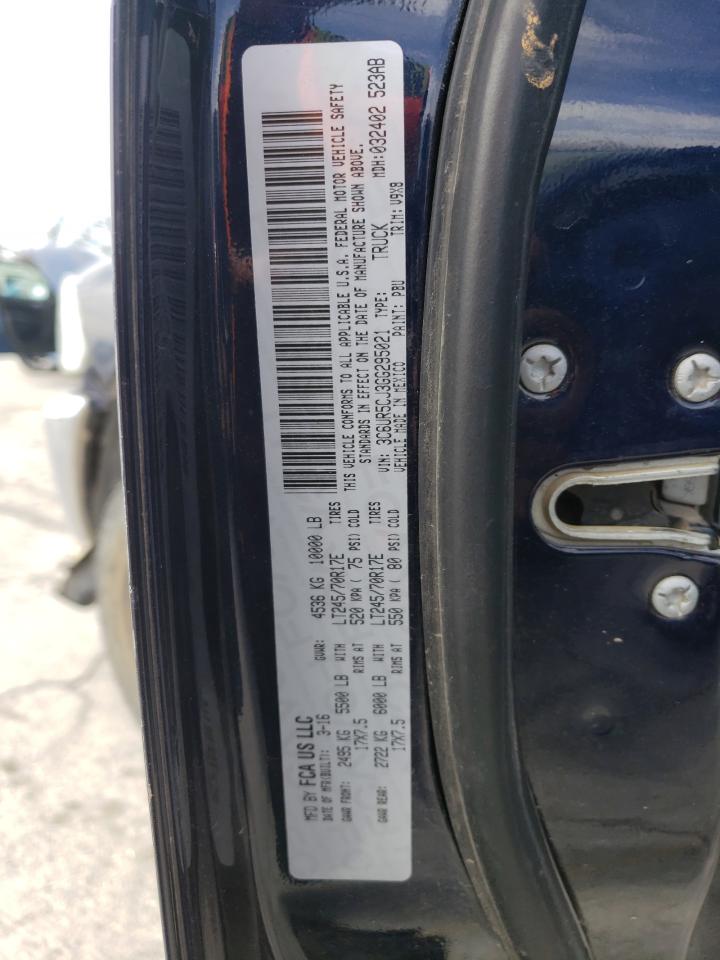 2016 Ram 2500 St VIN: 3C6UR5CJ3GG295021 Lot: 47891585
