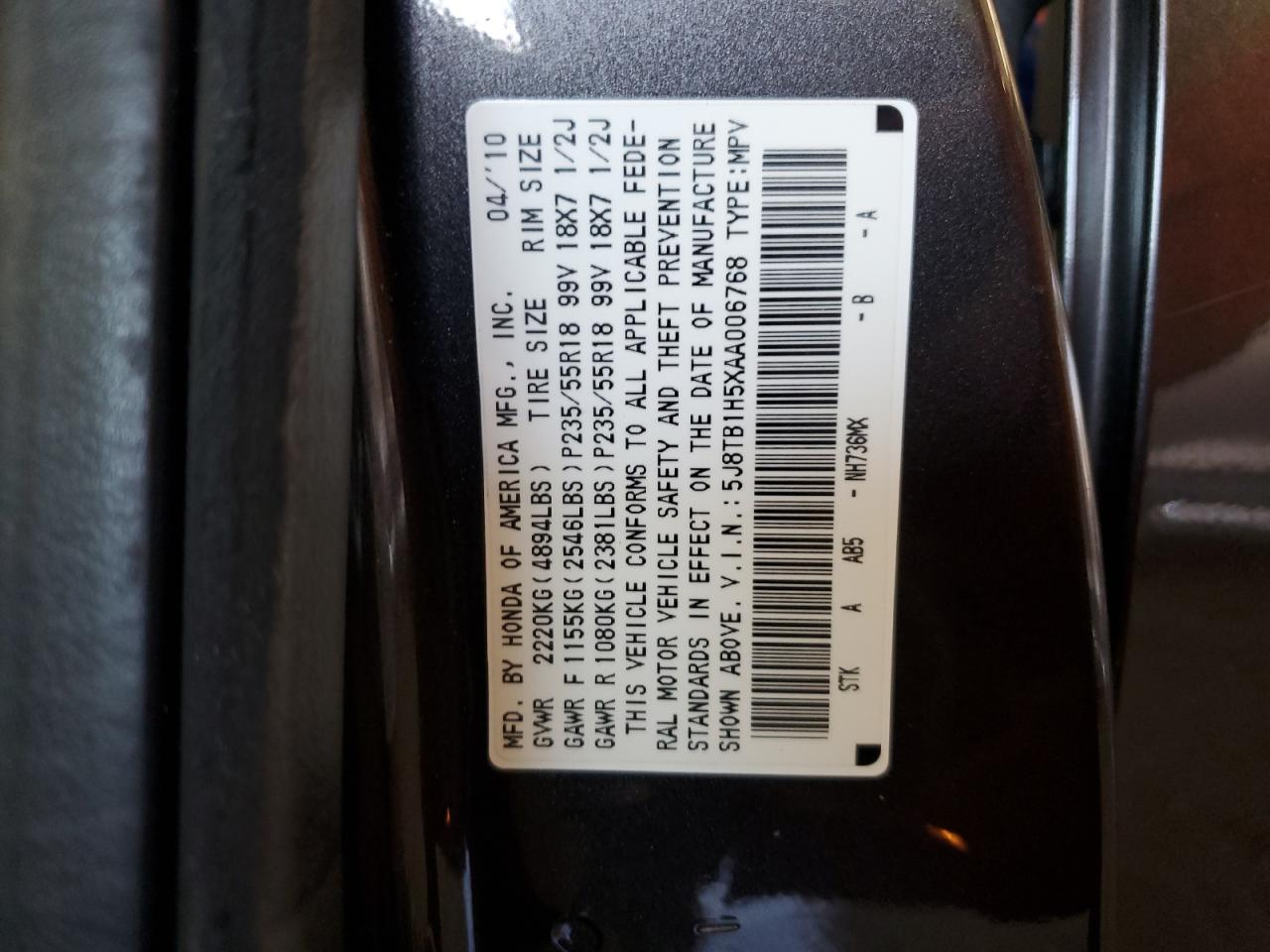2010 Acura RDX - Image 13