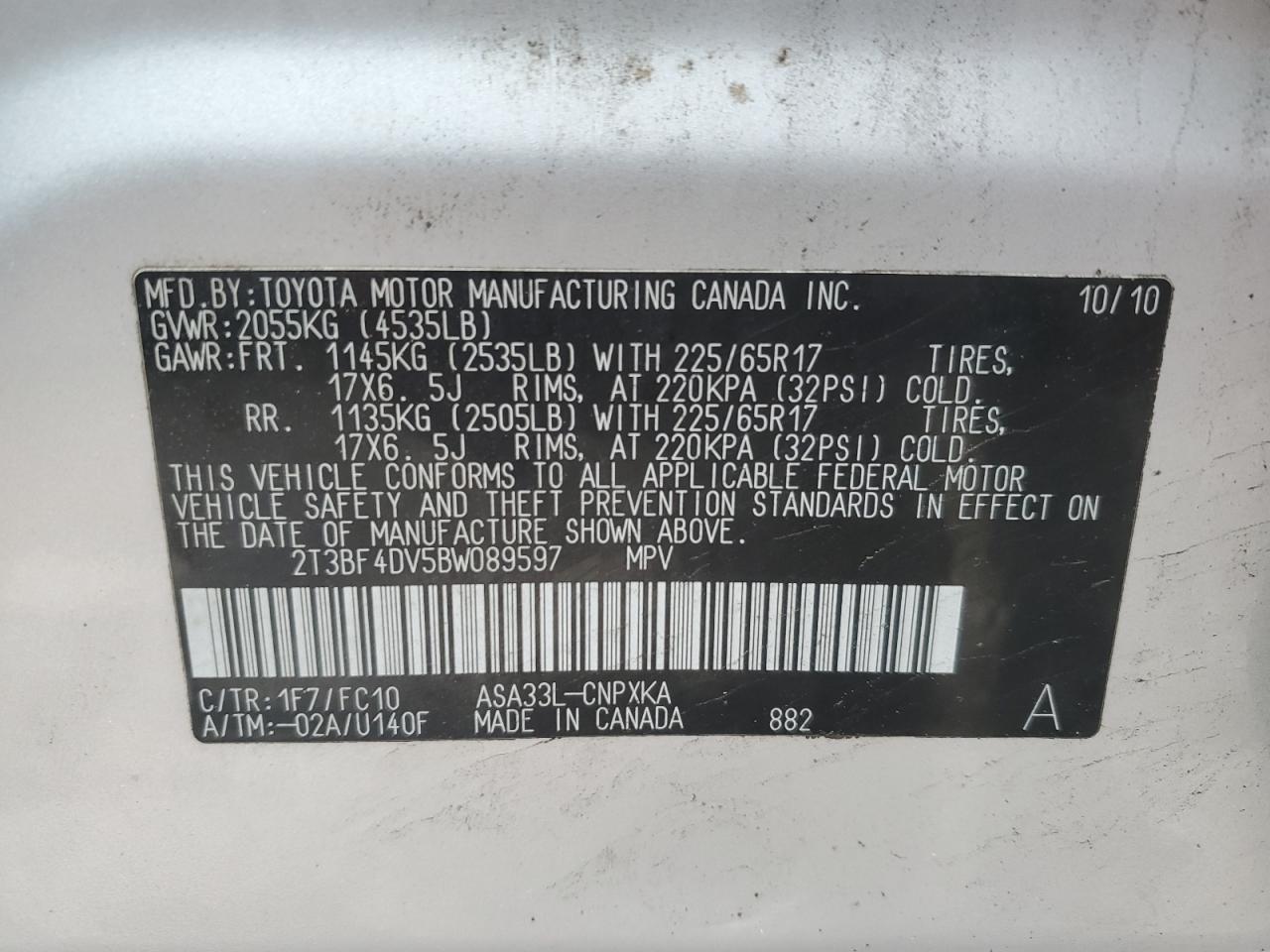 2011 Toyota RAV 4 - Image 14